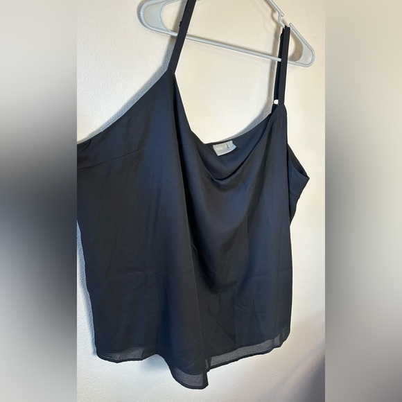ASOS Black tank top thin strap plus size 24 - Picture 5 of 5